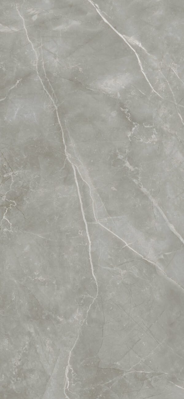 PVC Wandpaneel 122x260 cm Oppio Weiß-Grau Marmoroptik