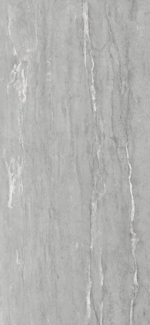 PVC Wandpaneel 122x260 cm Oppio Weiß-Grau Marmoroptik