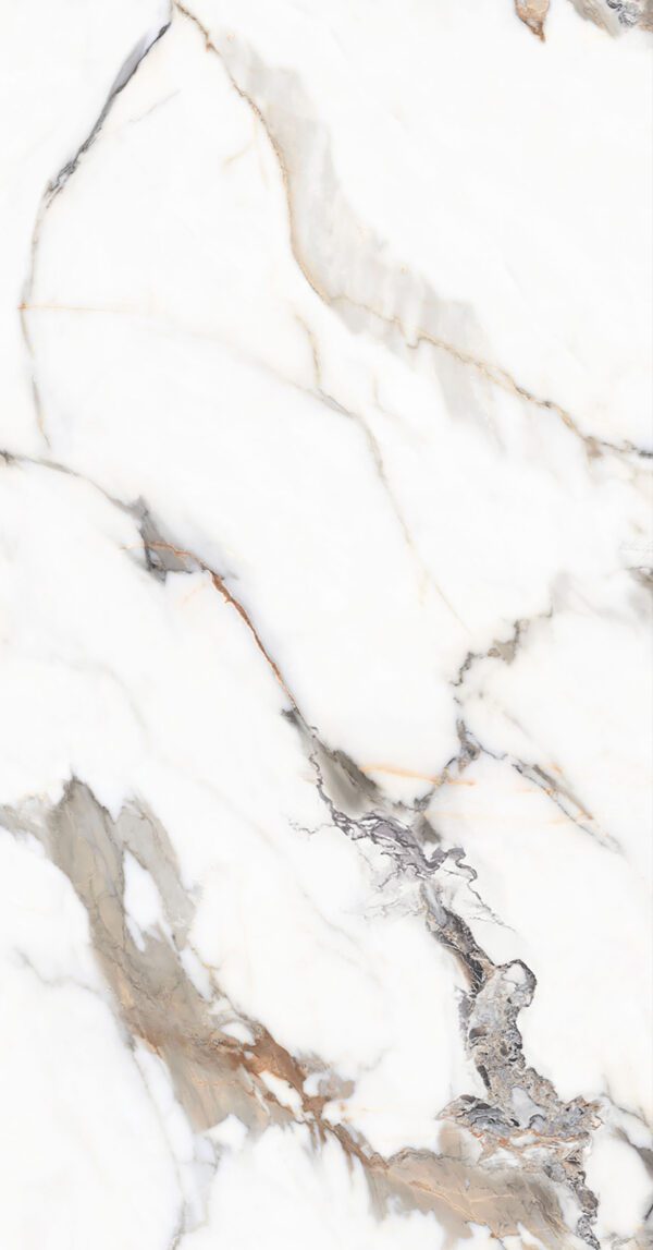 PVC Wandpaneel 120x260 cm Calacatta Gold Marmoroptik