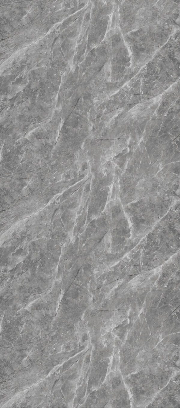 PVC Wandpaneel 120x260 cm Oxy Dunkelgrau Marmoroptik